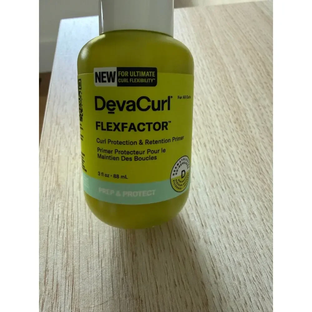 $32 New DevaCurl FlexFactor Curl Protection & Retention Primer 3oz Curl Styler